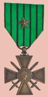 Croix de Guerre avec citations